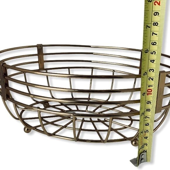 𝅺GOLD Wire Basket - Picture 6 of 7